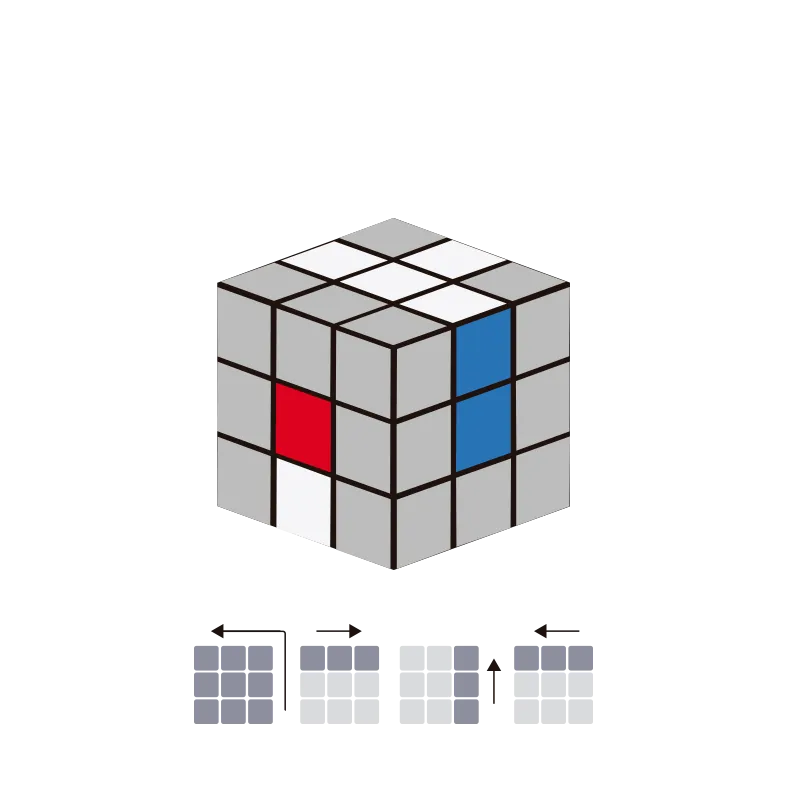 Posicionando os Cantos da Primeira Camada: Deixando Tudo no Lugar Certo - inspiração 1