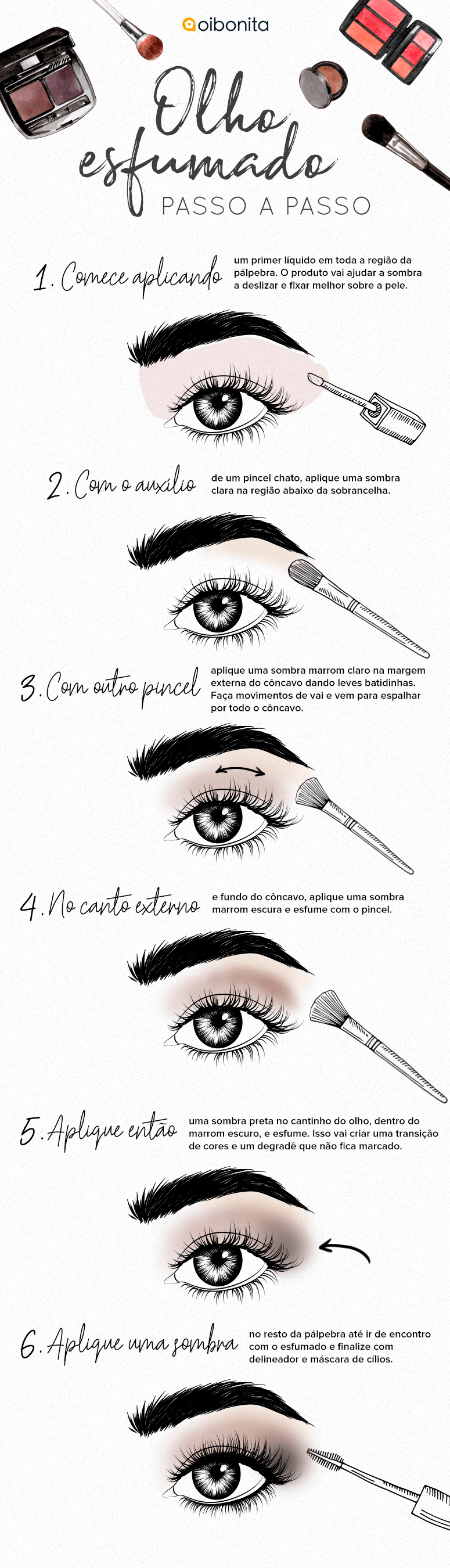 Aplicação da Sombra Clara: Iluminando o Canto Interno e Arco da Sobrancelha - inspiração 1