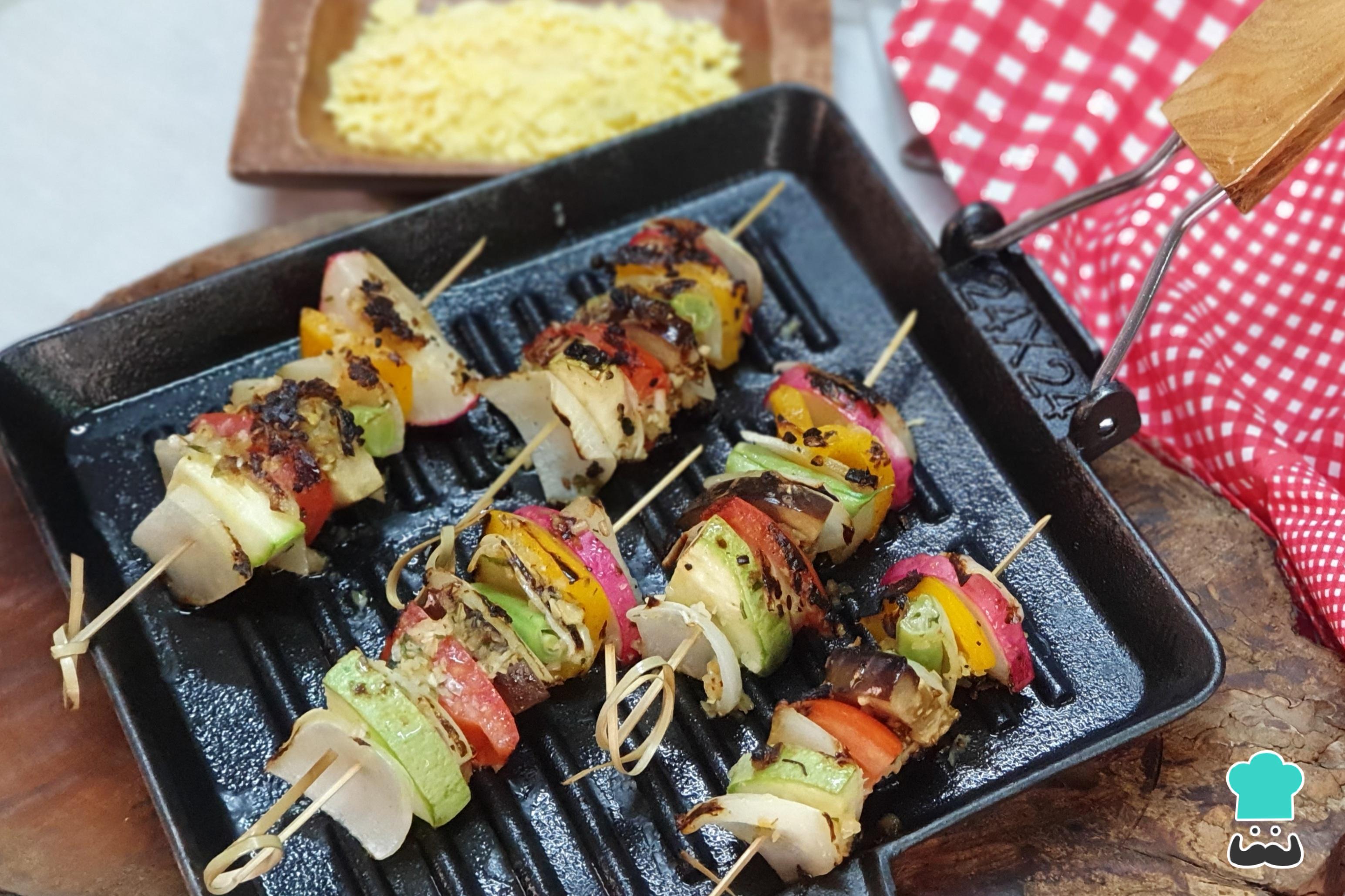 Temperos que Transformam seu Espetinho de Legumes - inspiração 2