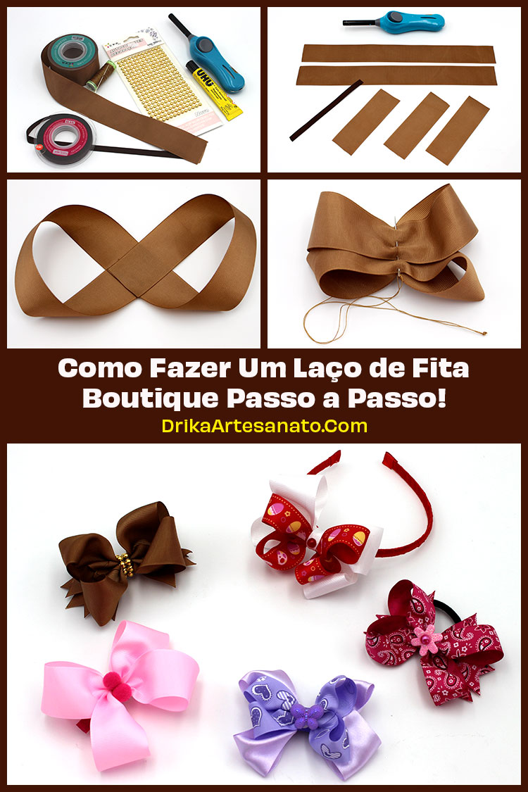 Laços Assimétricos: Um Toque Moderno e Despojado - inspiração 1