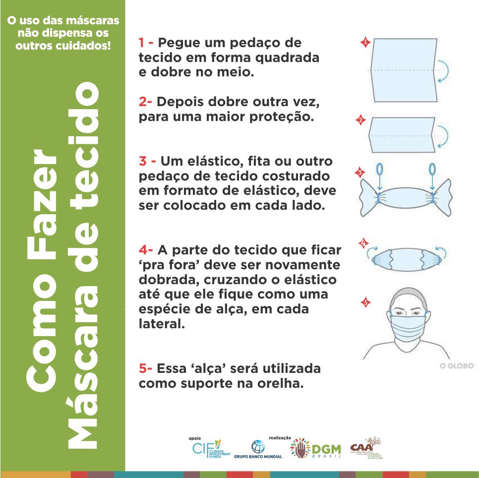 Escolhendo os Melhores Tecidos para Máscaras Respiráveis - inspiração 1