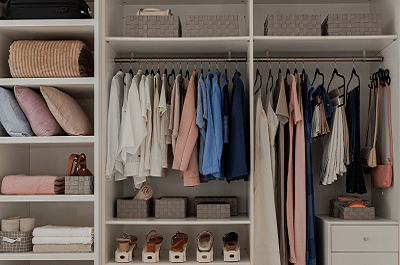 Sapatos e Bolsas: Do Chão à Glória da Organização - inspiração 1