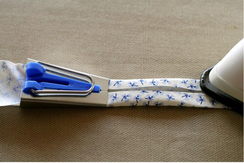 Dobrando as Faixas para Formar o Viés - inspiração 1