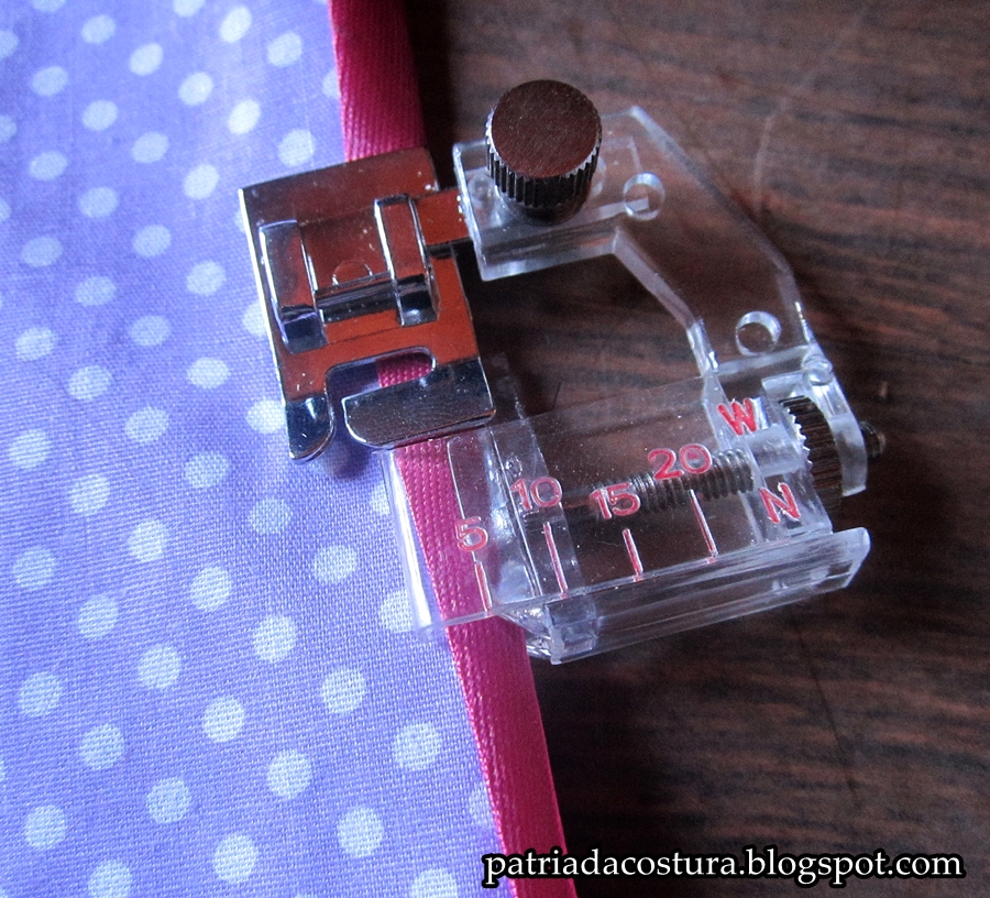 Dobrando as Faixas para Formar o Viés - inspiração 2