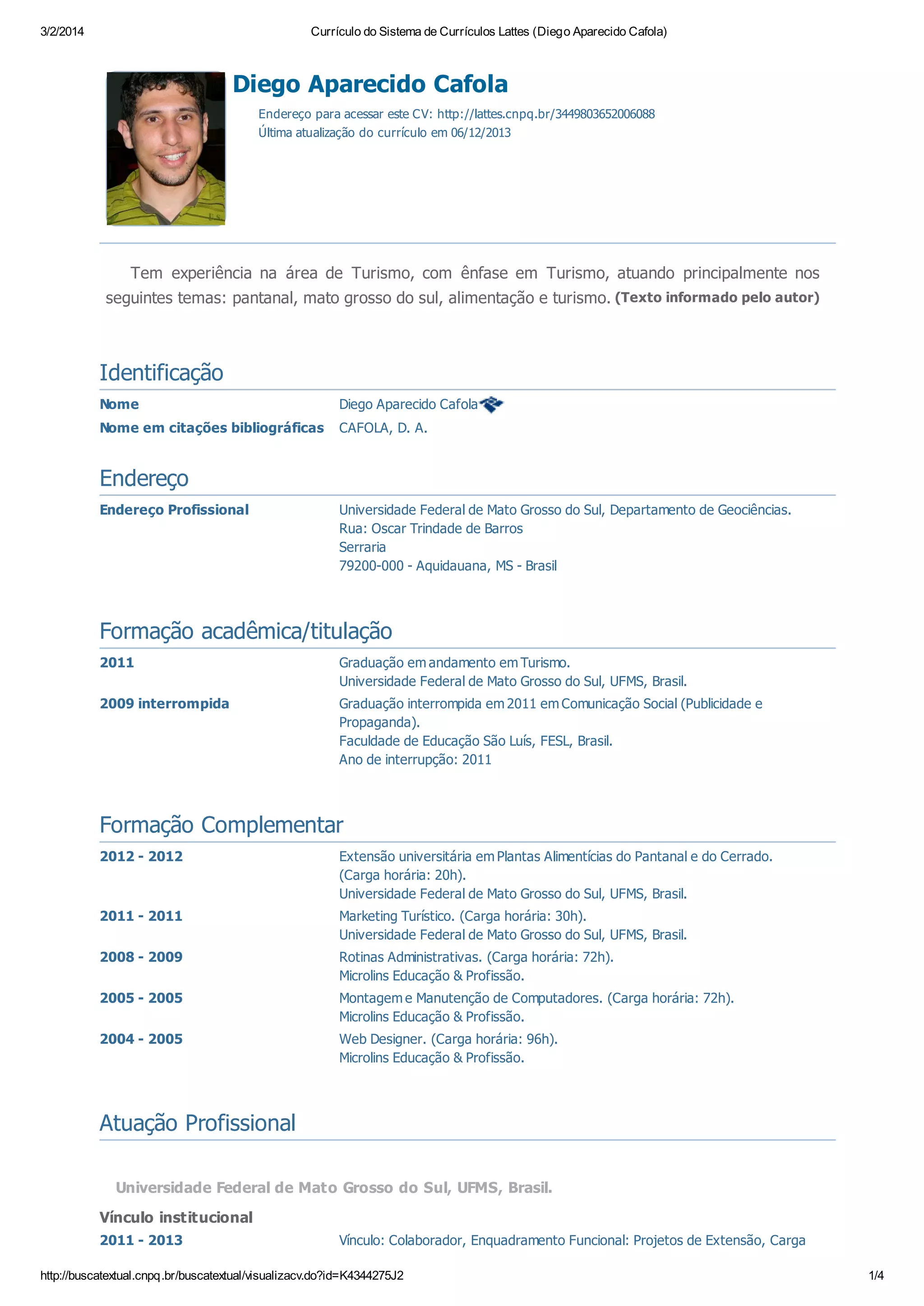 Publicações e Trabalhos: Detalhando Suas Contribuições - inspiração 1