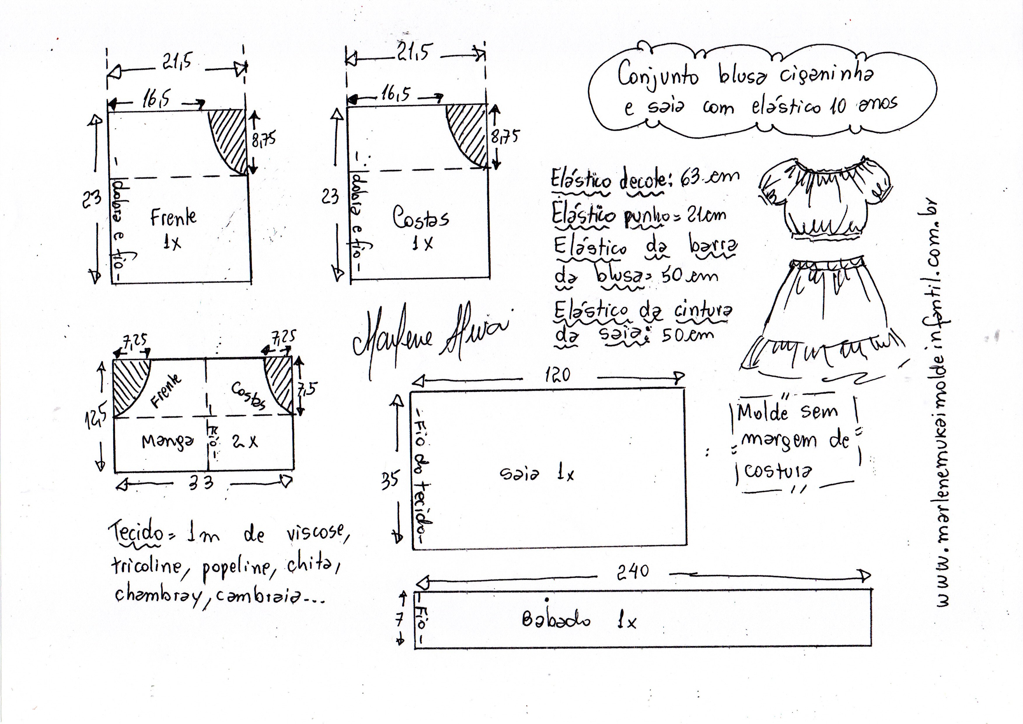 O Corte da Gola: O Detalhe que Define a Ciganinha - inspiração 2