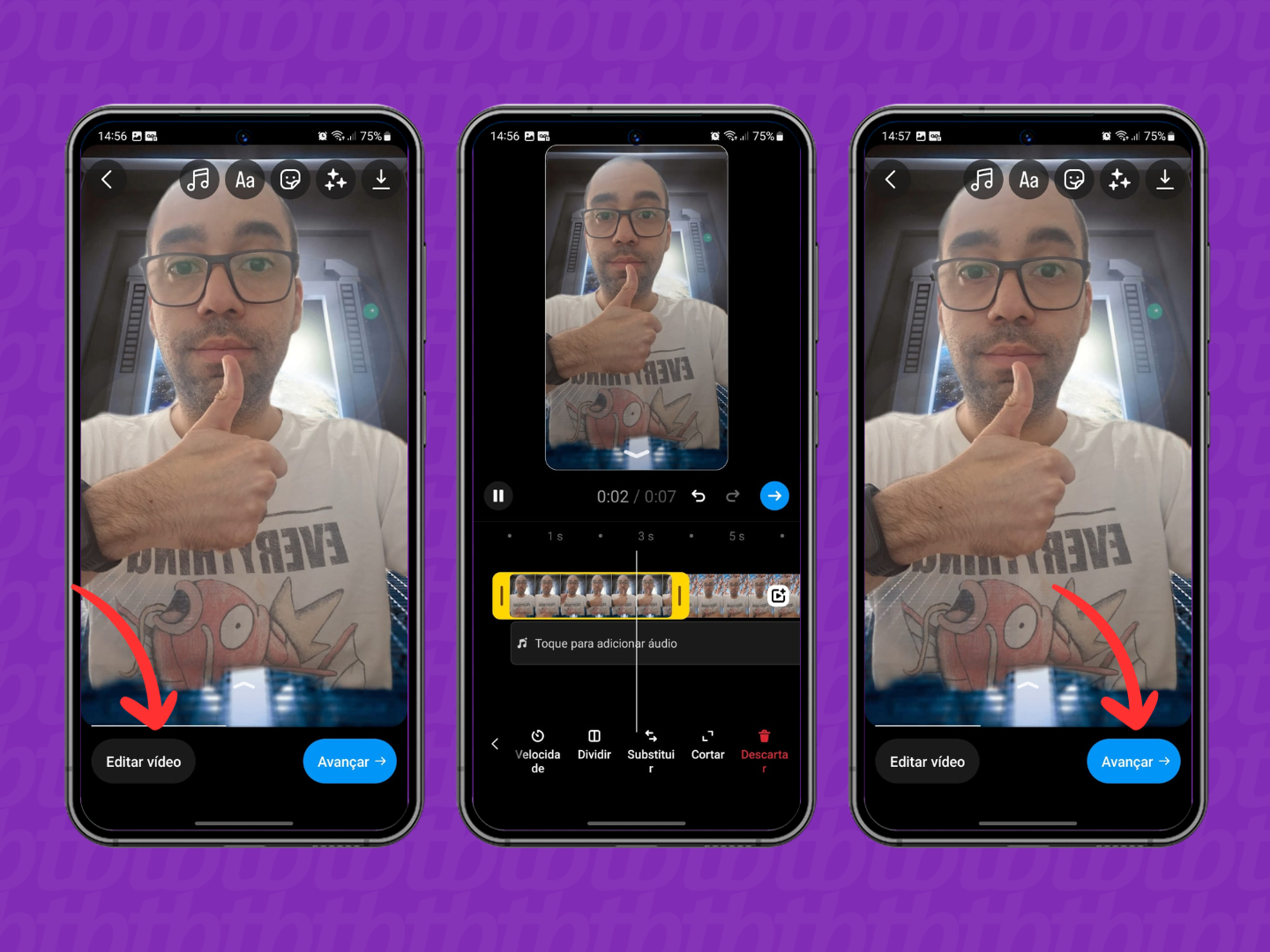 Prévia e Ajustes Finais: Assista para garantir que tudo ficou perfeito. - inspiração 2