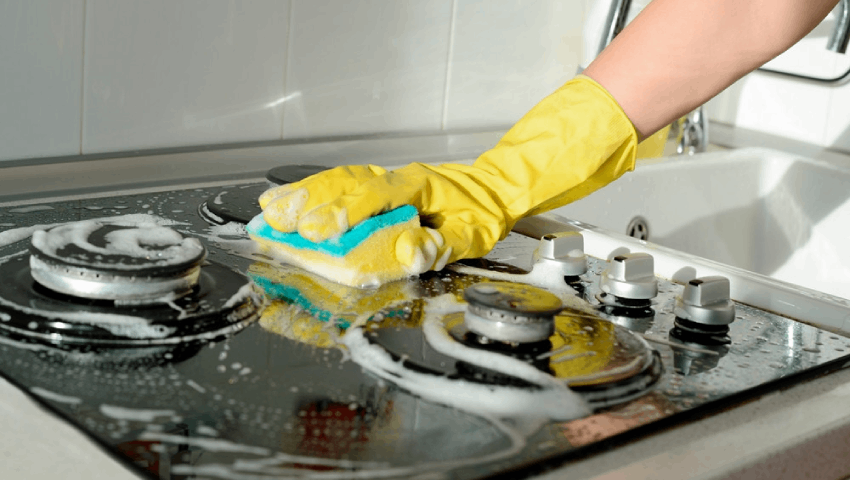 Como Lidar com Resíduos de Comida Queimada no Vidro - inspiração 1