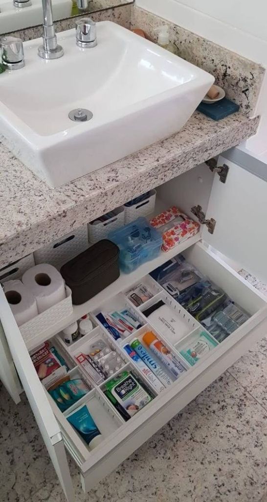 Duche Organizado: Tudo ao Alcance das Mãos - inspiração 1