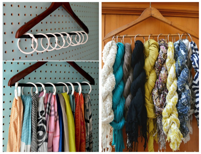 O Poder dos Cabides Específicos para Lenços - inspiração 2