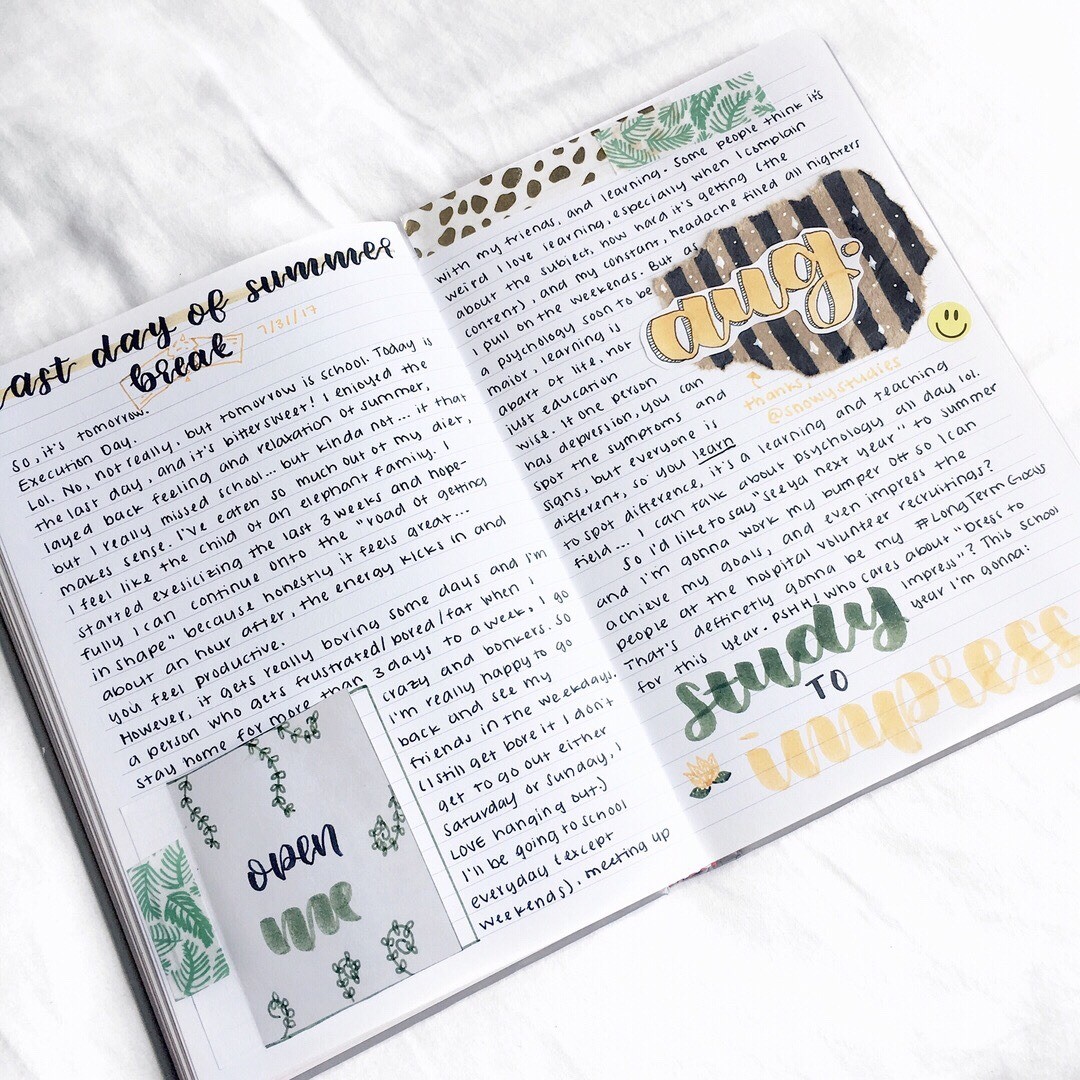 Escolha Seu Diário Ideal: Caderno, App ou o que te Inspira Mais? - inspiração 2