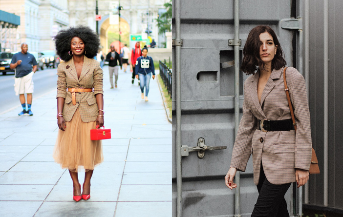 Sua Própria Assinatura: Personalizando a Combinação Blazer + Cinto Largo - inspiração 1