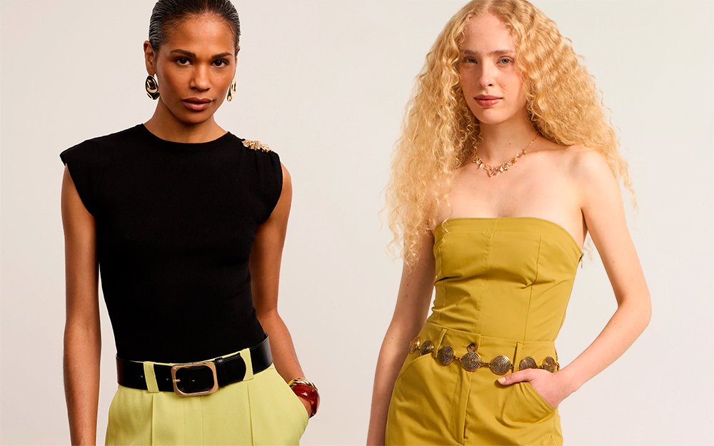 Cintos Finos: Delicadeza que Transforma Looks - inspiração 1