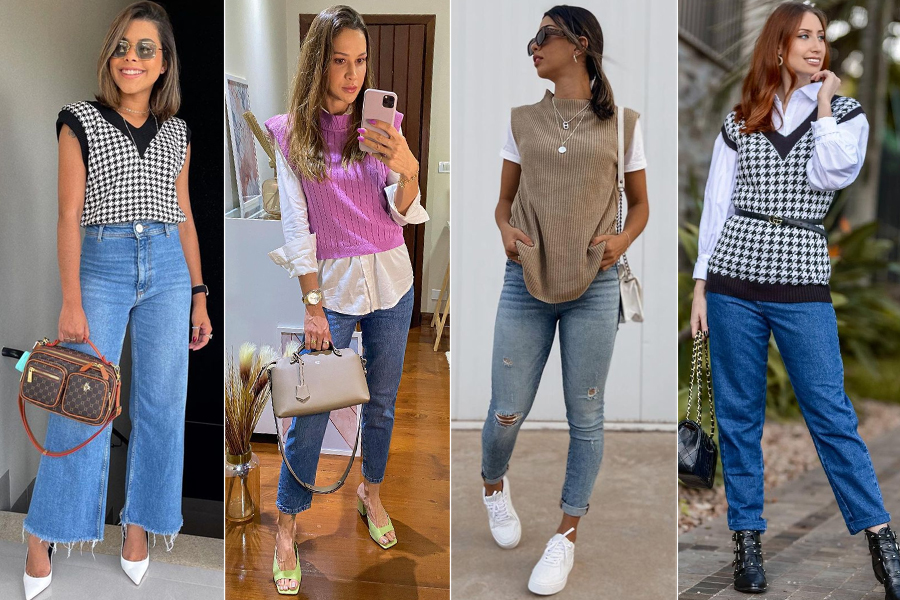 Colete com Jeans: O Combo Perfeito para o Dia a Dia - inspiração 2
