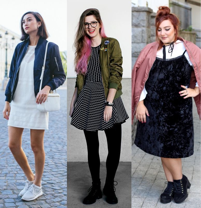 A Jaqueta Bomber como Ponto Focal: Deixando-a Brilhar - inspiração 2