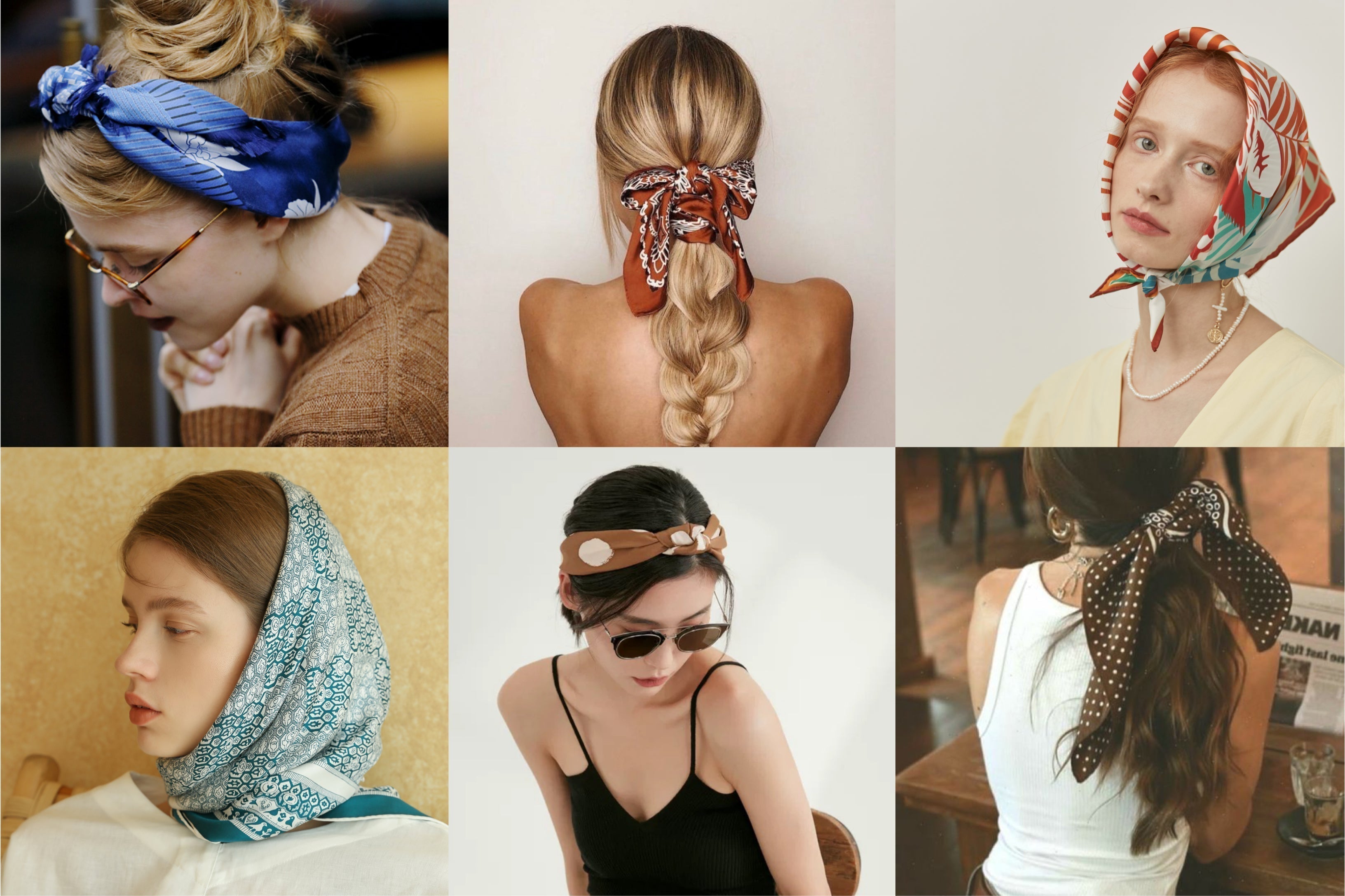 Lenço como Detalhe: O Ponto de Luz que Realça o Visual - inspiração 1