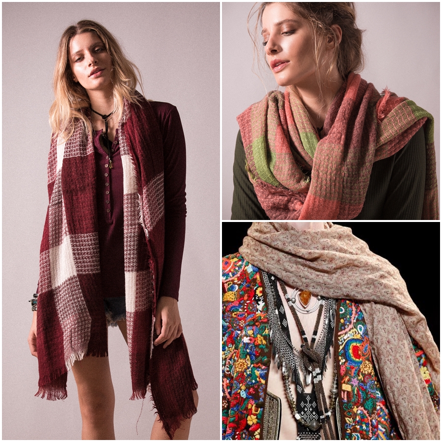 Lenços Quadrados: Charme Retrô em Toques Modernos - inspiração 1