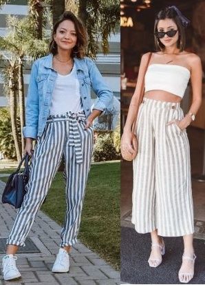 Listras Horizontais: Como Usar Sem Aumentar o Volume - inspiração 2