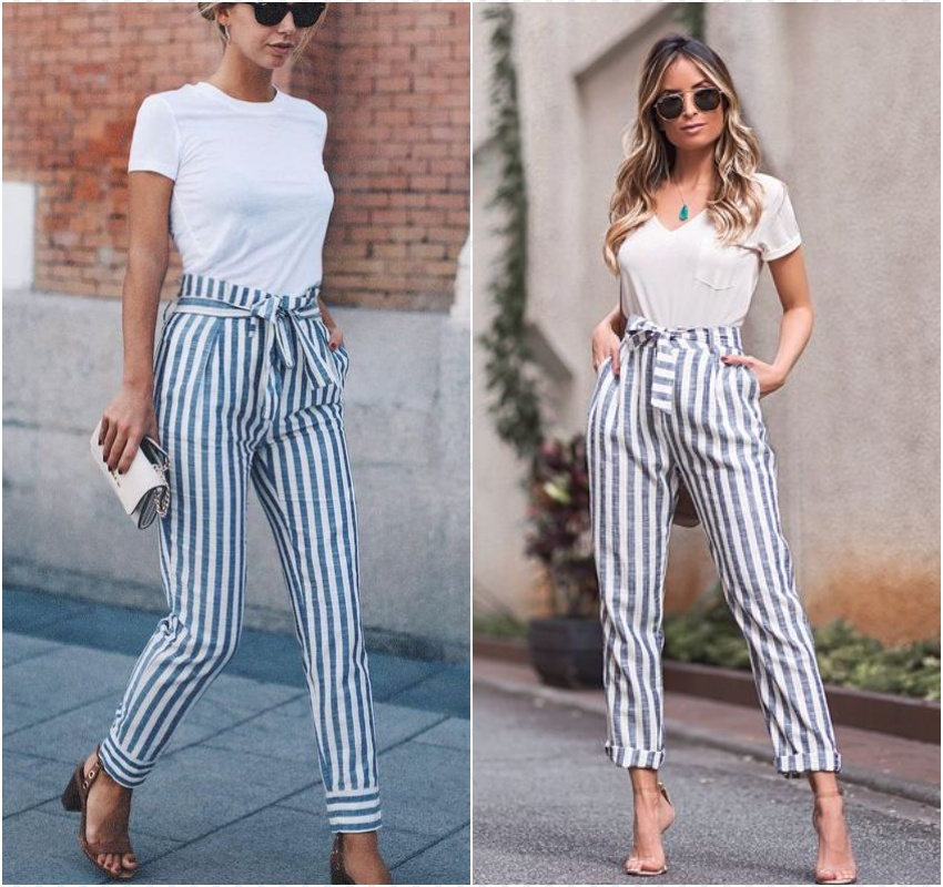 Listras em Cores Neutras: Elegância Discreta e Moderna - inspiração 1