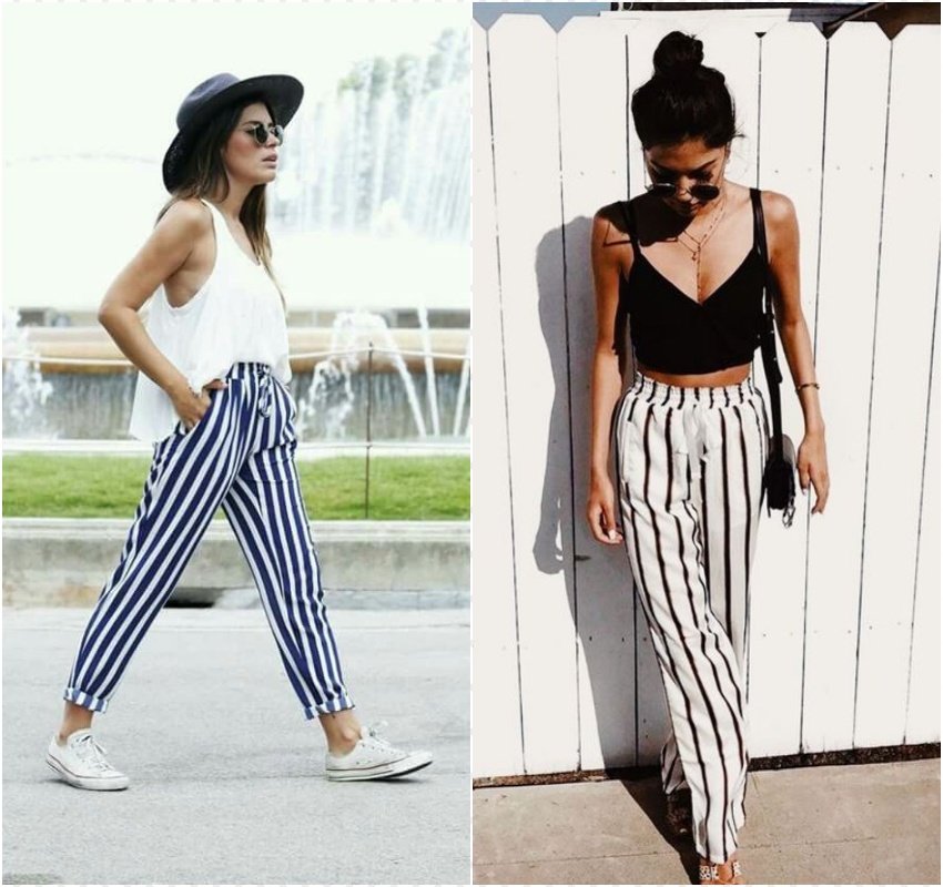 Listras e Estampas: Combinando com Confiança - inspiração 2