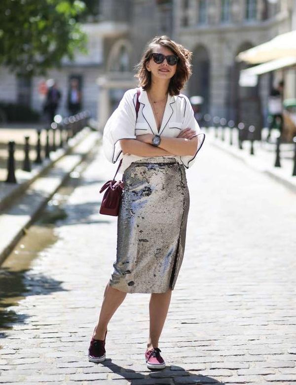 Jeans com Paetê: A Combinação Imbatível do Cotidiano - inspiração 2