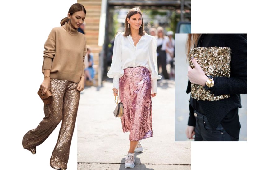 Vestidos de Paetê: Reinventando o Casual Chic - inspiração 1