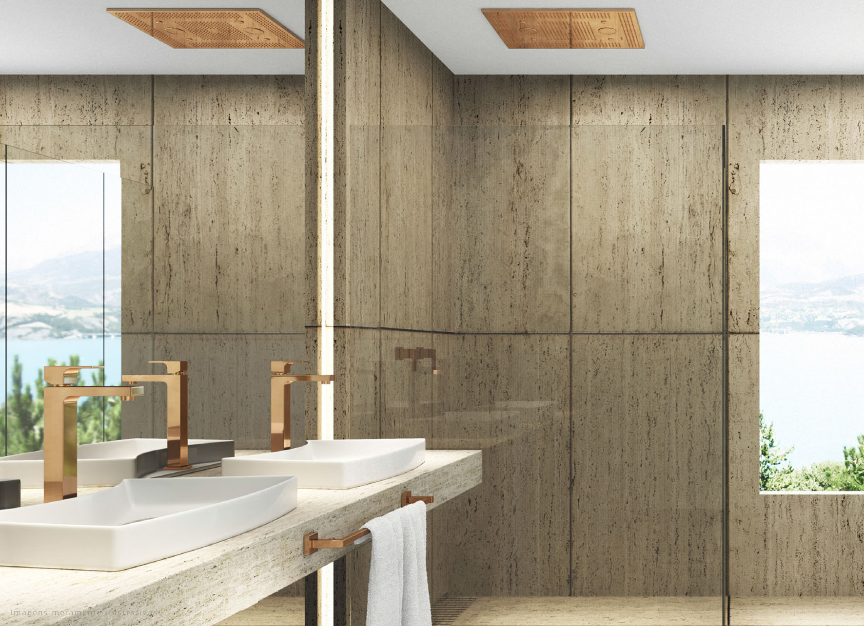 Hidráulica e elétrica: a base invisível do seu novo banheiro - inspiração 2