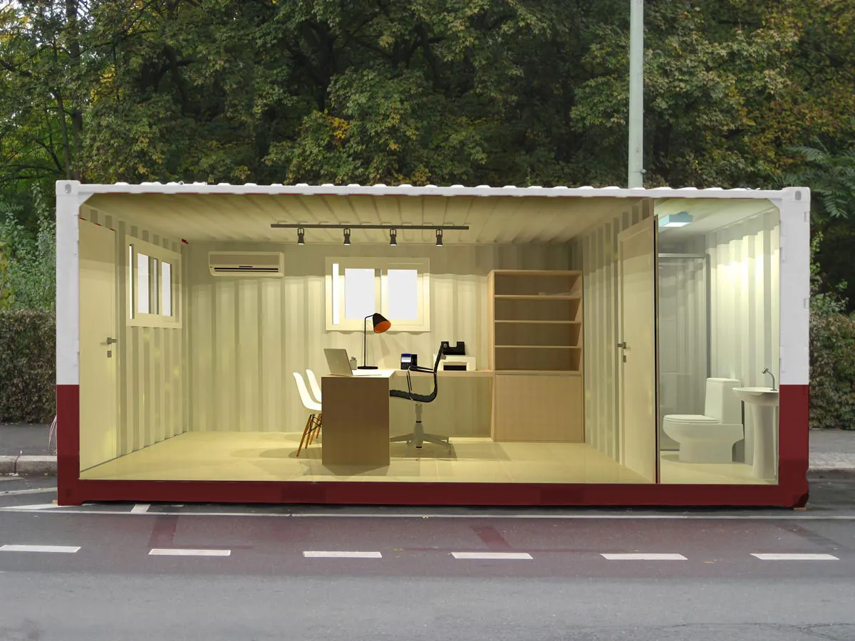 Transformando Containers: Da Estrutura Industrial ao Refúgio Produtivo - inspiração 2