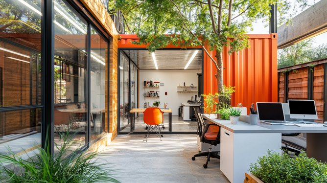 Soluções Sustentáveis: Um Escritório Que Cuida do Planeta e de Você - inspiração 2