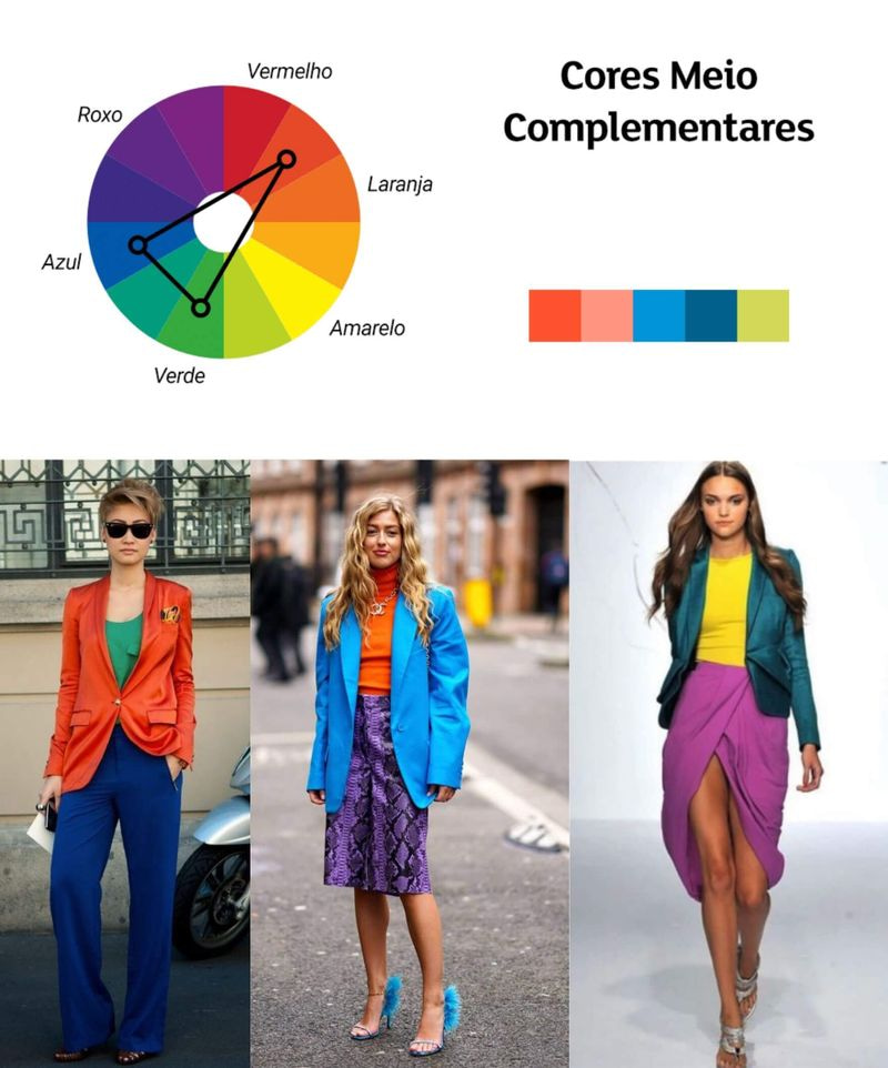 O que são cores complementares e por que elas funcionam? - inspiração 1