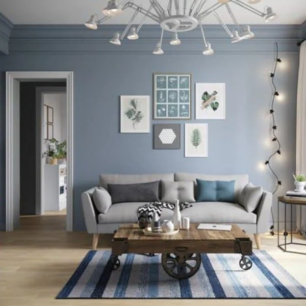 Pequenos Espaços: Truques de Cor para Ampliar Visualmente - inspiração 1