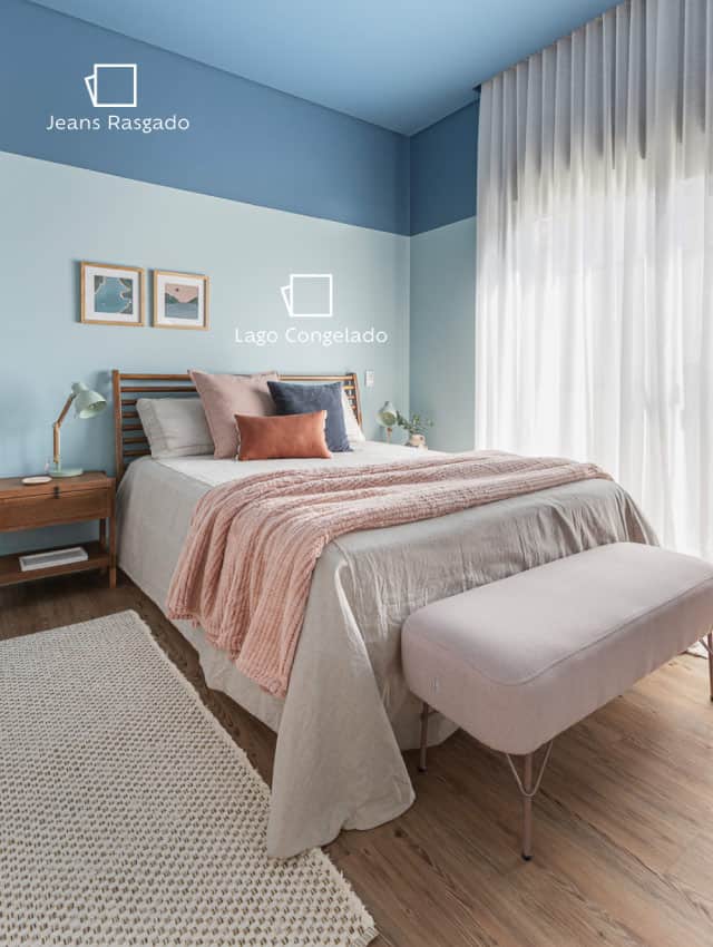 Azul Sereno: Tranquilidade e Confiança para Noites de Paz - inspiração 1