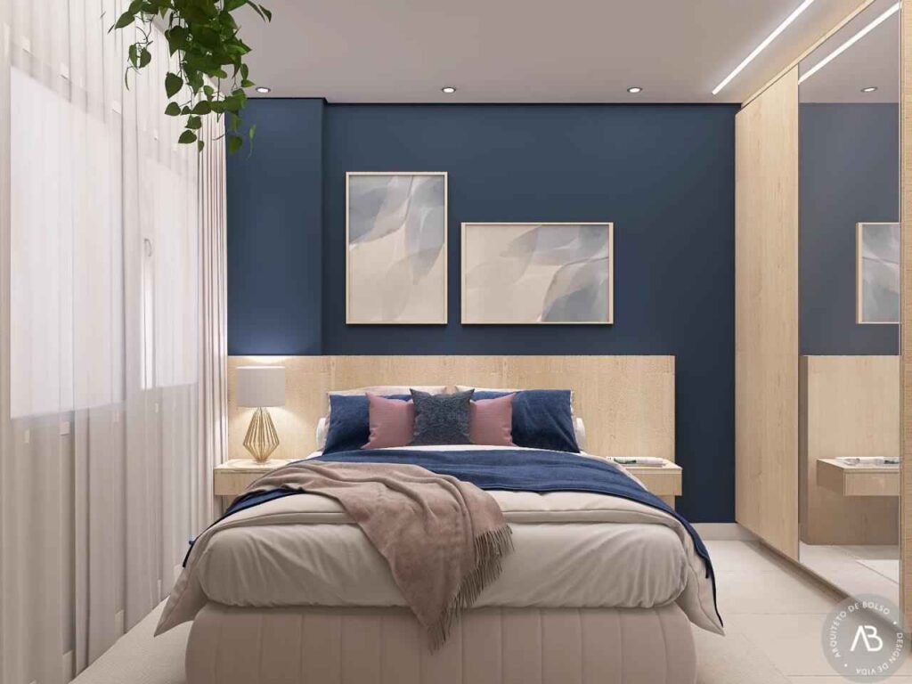 Azul Sereno: Tranquilidade e Confiança para Noites de Paz - inspiração 2