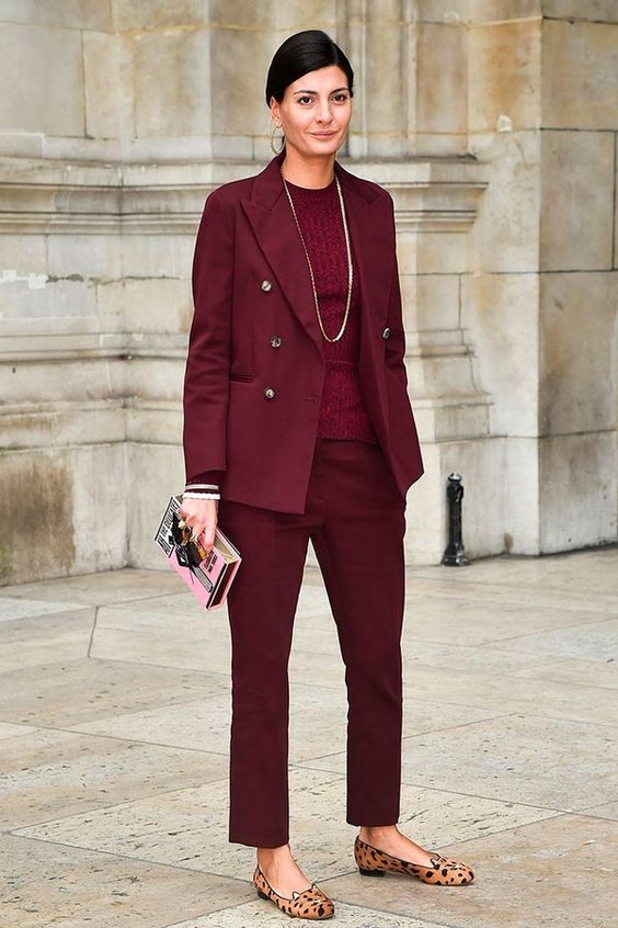 Como Usar Marsala em Diferentes Ocasiões - inspiração 1