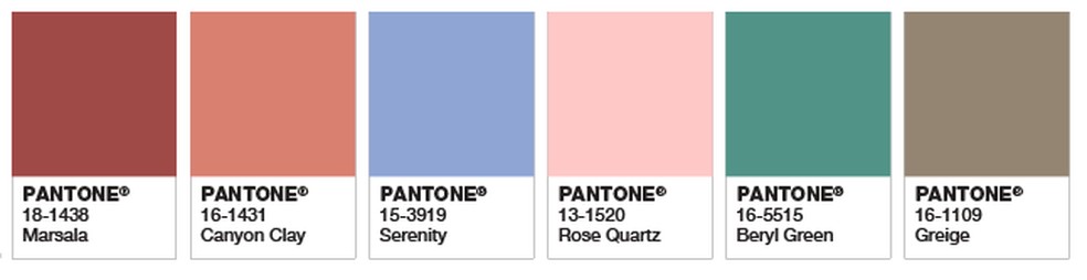 O Contraste Vibrante: Marsala com Azul e Verde - inspiração 1