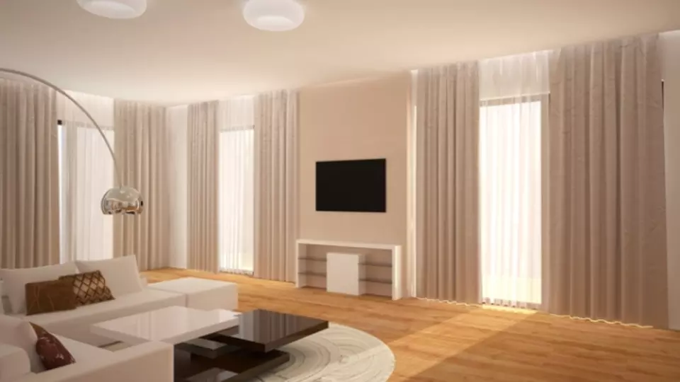 Cortineiro com Sistema de Abertura Dupla: Praticidade e Controle de Luz - inspiração 2