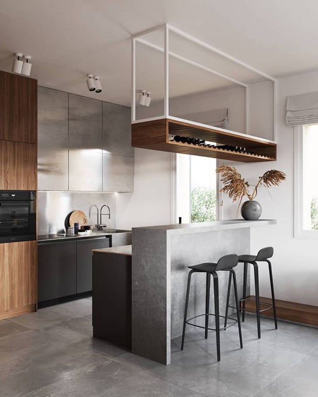 A Ilha como Ponto Focal: Um Toque de Charme - inspiração 1