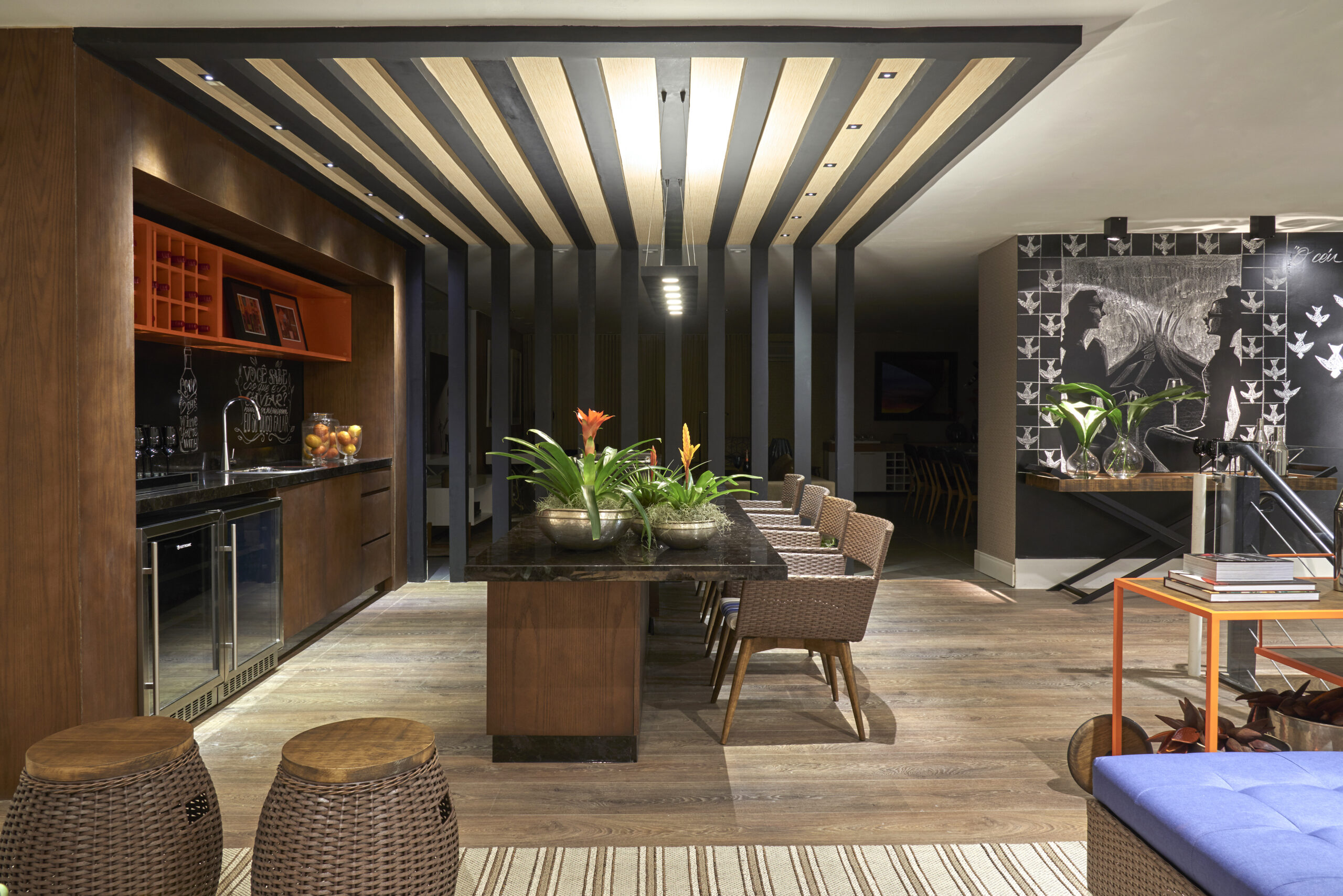 Cores e Materiais: Harmonia Visual - inspiração 2