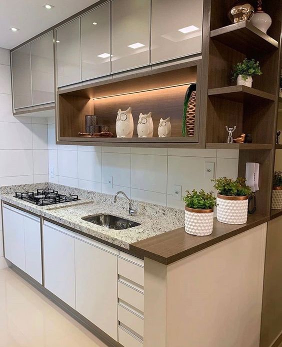 Otimizando o Layout: A Chave para Cozinhas Funcionais - inspiração 1