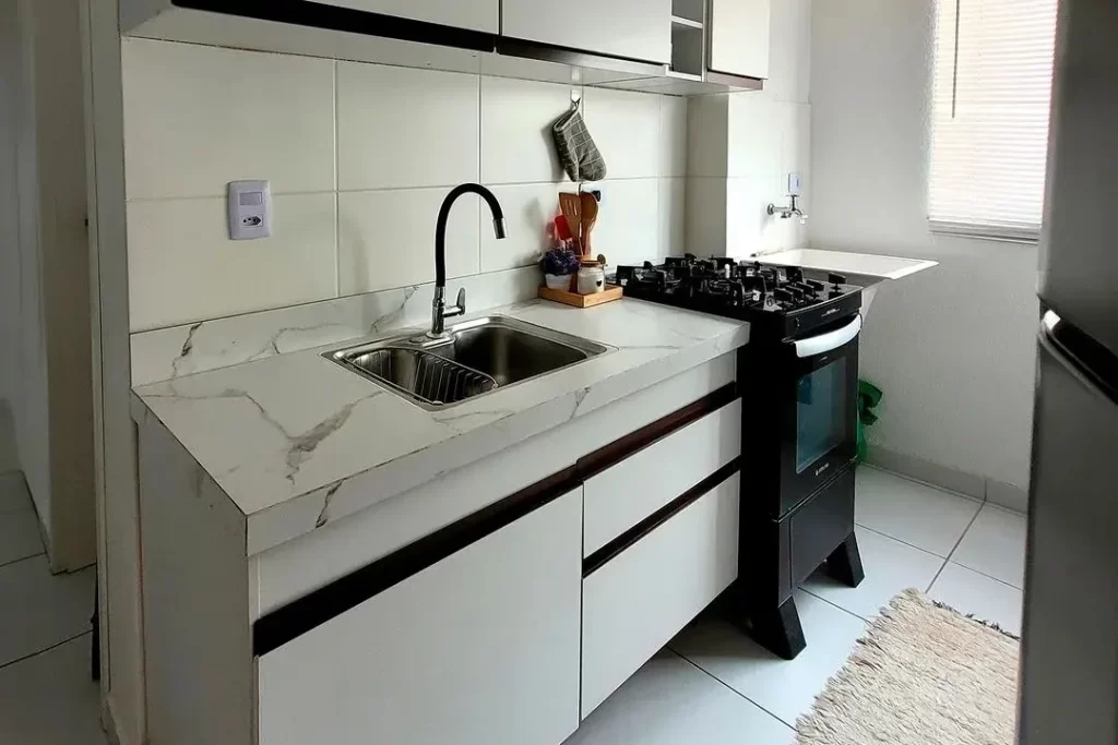 Bancadas Versáteis: Trabalhando com Espaço e Praticidade - inspiração 2