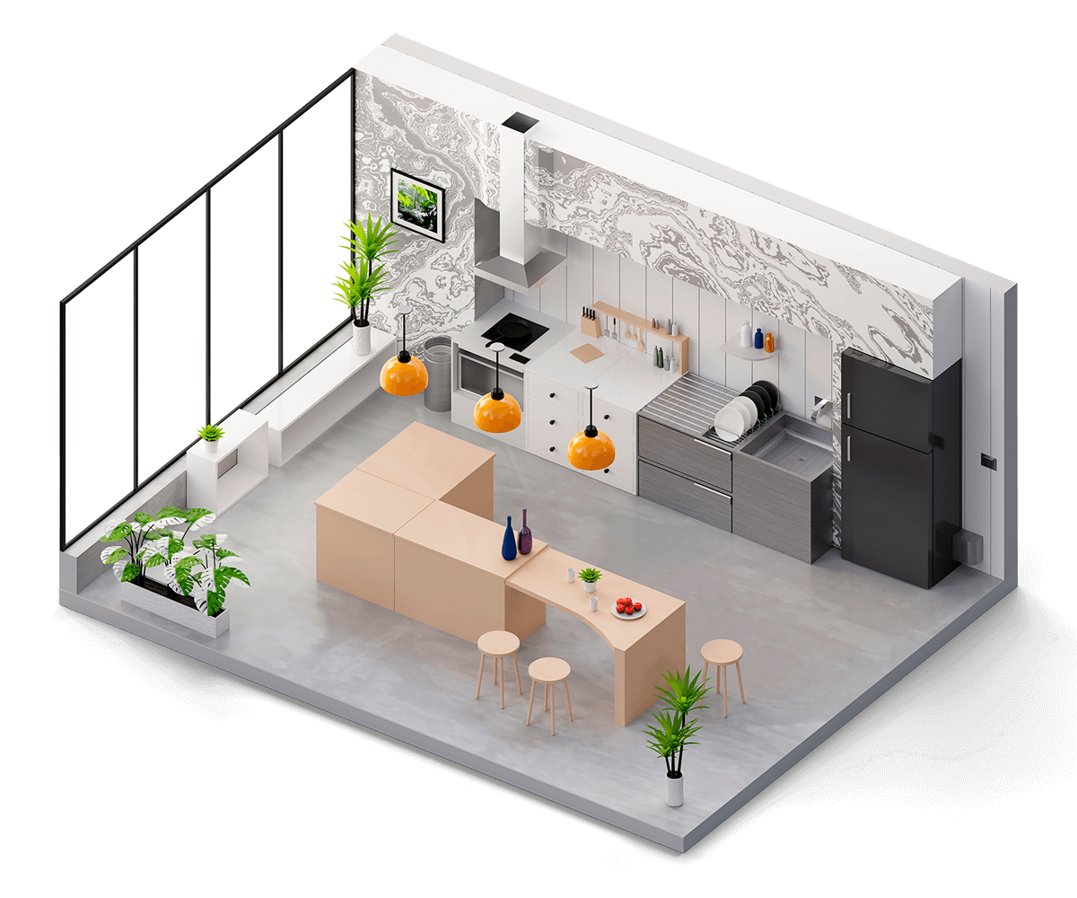 Layouts Funcionais: Escolhendo a melhor distribuição - inspiração 2