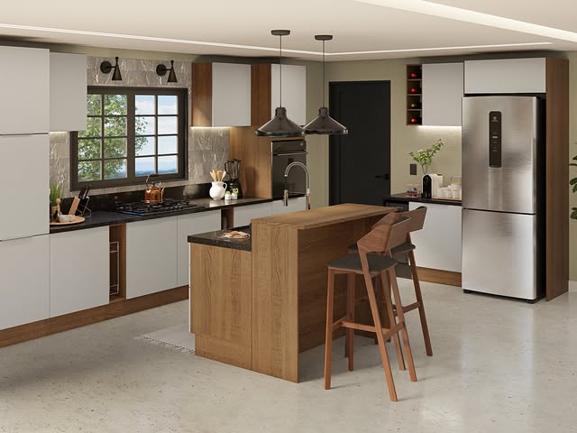 Tipos de Revestimento dos Armários: Acabamentos Que Fazem a Diferença - inspiração 1