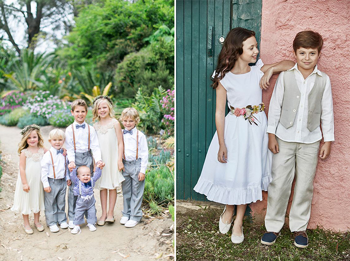 Vestindo os Pajens: Opções Sutis e Charmosas para os Meninos - inspiração 2