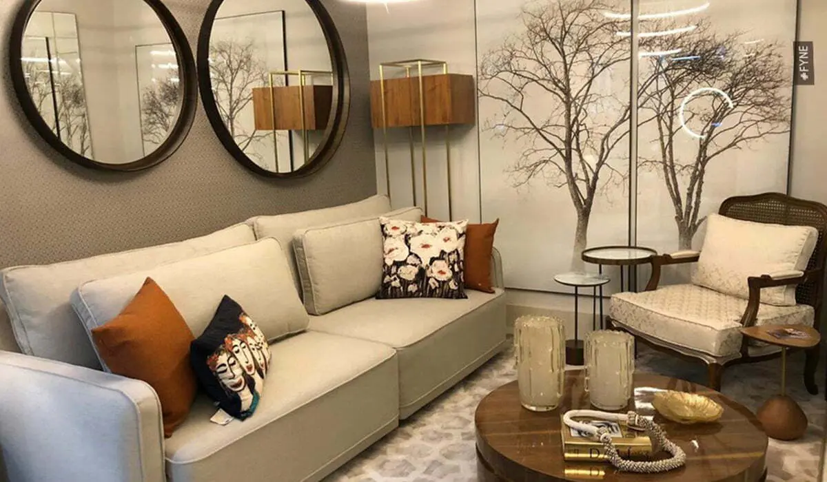 Conjuntos de Espelhos: Criando Pontos Focais Dinâmicos - inspiração 1