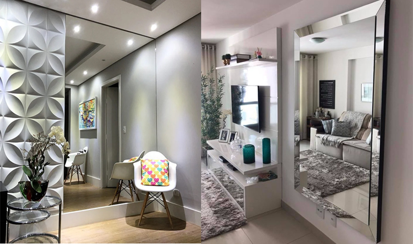 Conjuntos de Espelhos: Criando Pontos Focais Dinâmicos - inspiração 2