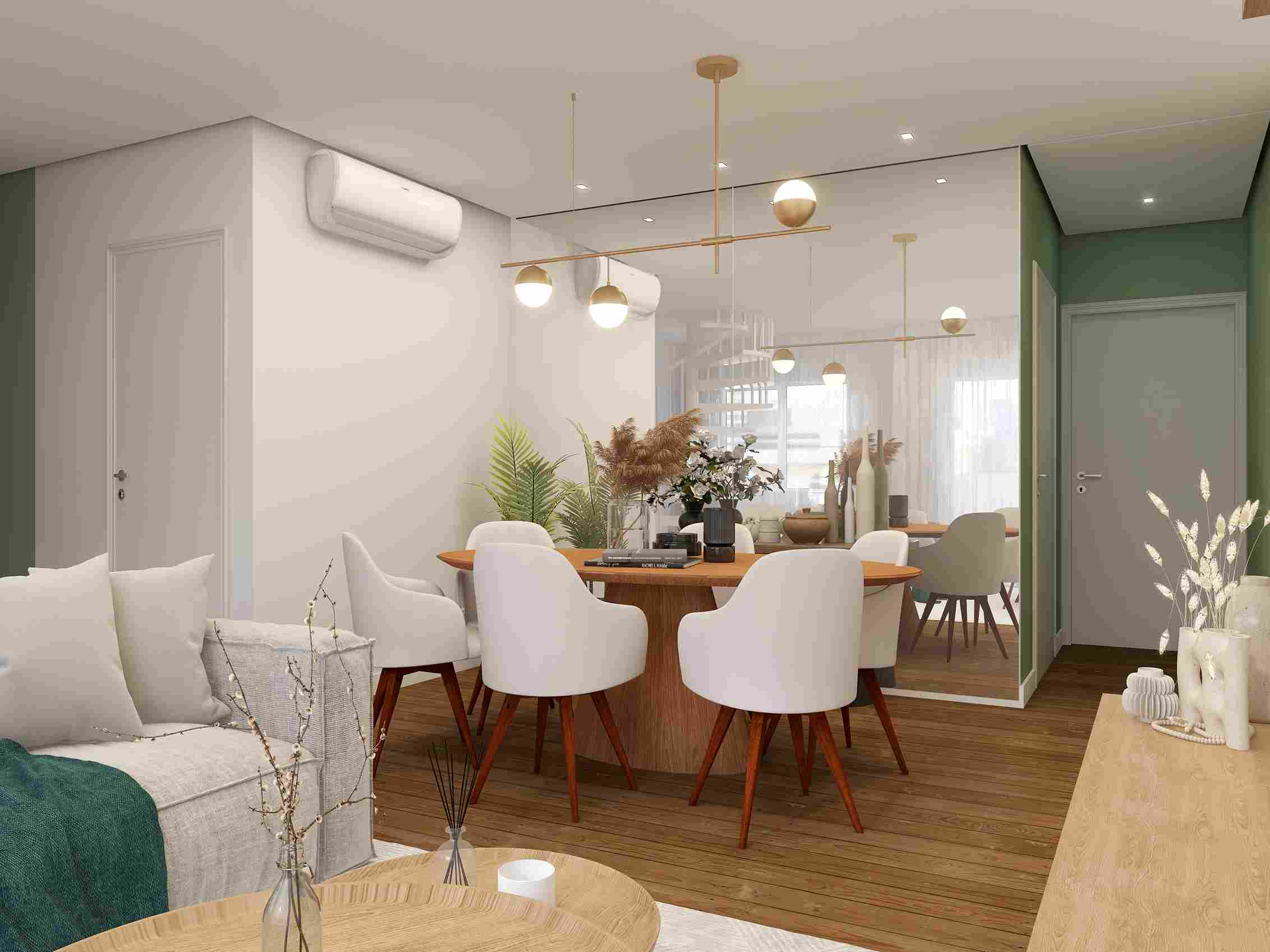 Espelhos Adnet: O Design Escandinavo que Conquista Espaços - inspiração 2