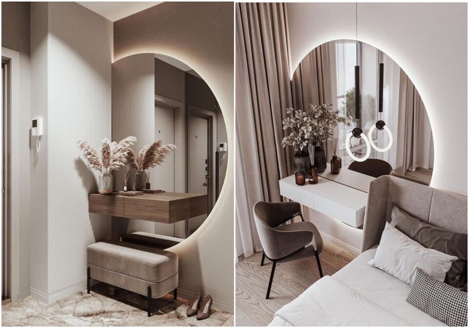 Espelhos Pequenos: Detalhes Estratégicos para Refinamento - inspiração 1