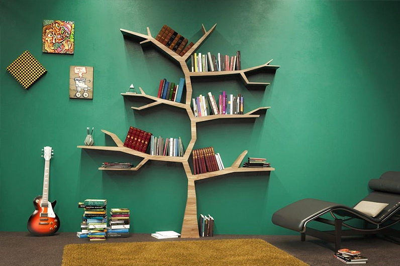 Estantes que Contam Histórias - inspiração 1