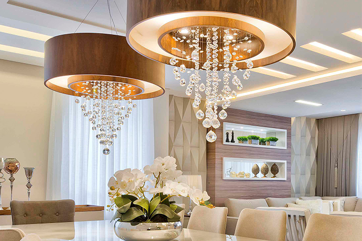 Abajures esculturais: arte que ilumina e decora - inspiração 1