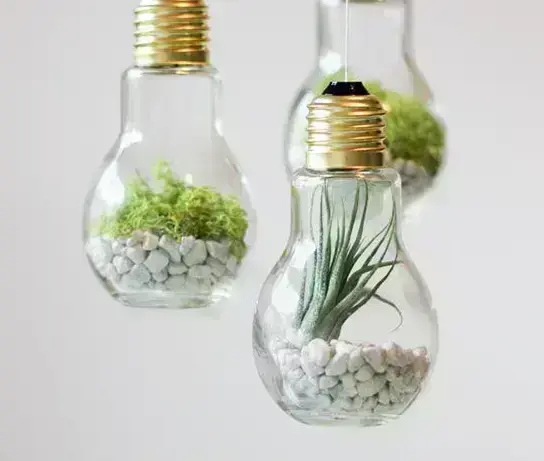 Garrafas de Vidro: Do Lixo ao Luxo Luminoso - inspiração 2